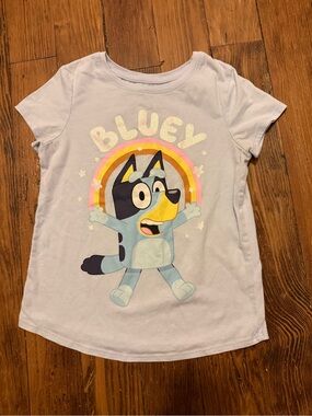 Girl's Bluey Rainbow Tee